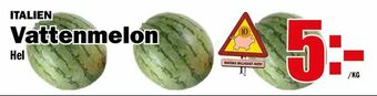 Matdax Vattenmelon erbjuda