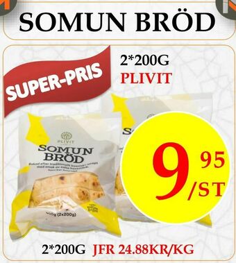 Matmixen Somun bröd erbjuda