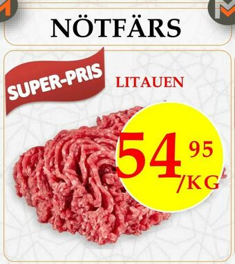 Matmixen Nötfärs erbjuda