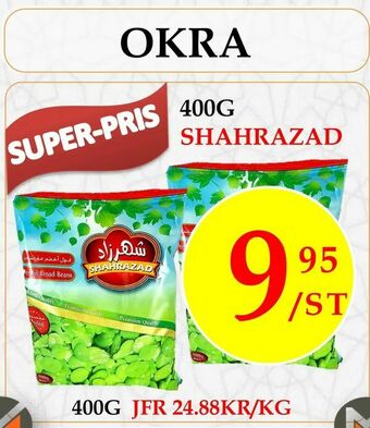 Matmixen Okra erbjuda