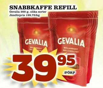 Matvärlden Tensta Snabbkaffe refill erbjuda