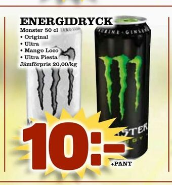 Matvärlden Tensta Energidryck erbjuda