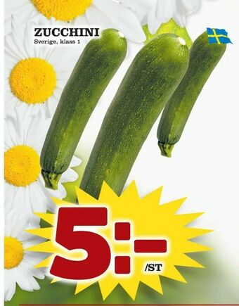 Nya Pulsen Zucchini erbjuda