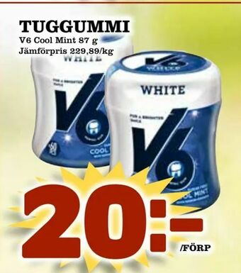 Nya Pulsen Tuggummi erbjuda