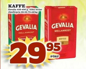 Nya Pulsen Kaffe erbjuda