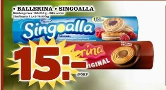Nya Pulsen Ballerina • singoalla erbjuda