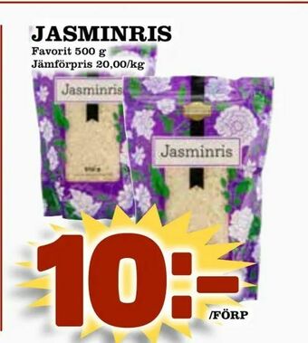 Nya Pulsen Jasminris erbjuda