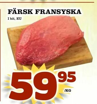 Nya Pulsen Färsk fransyska erbjuda