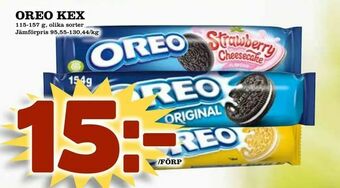 Supergrossen Oreo kex erbjuda