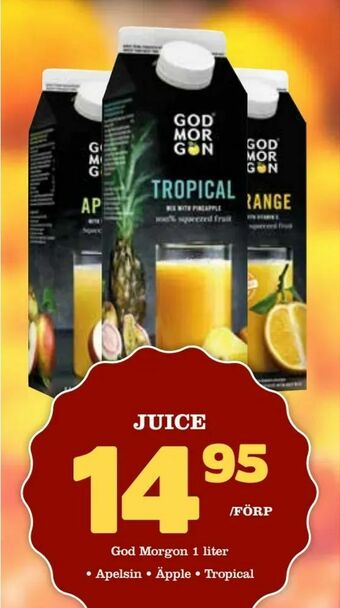 Supergrossen Juice erbjuda
