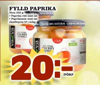 Supergrossen Fylld paprika erbjuda