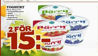 Supergrossen Yoghurt erbjuda