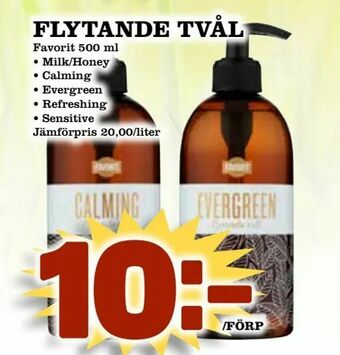 Supergrossen Flytande tvål erbjuda