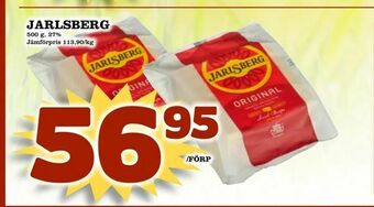 Supergrossen Jarlsberg erbjuda