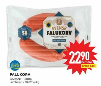 Willys Falukorv erbjuda