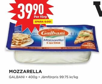 Willys Mozzarella erbjuda