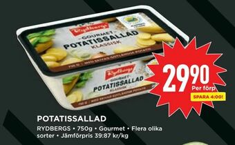 Willys Potatissallad erbjuda