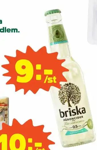 Coop Alkoholfri Päroncider 33cl erbjuda