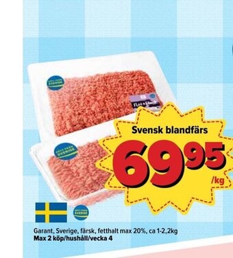 Östenssons Svensk Blandfärs erbjuda