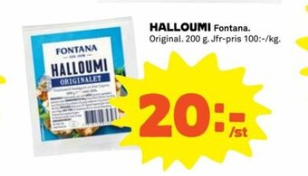Coop Fontana Halloumi 200g erbjuda