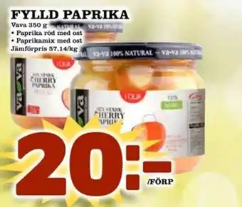 Nelins Vava Fylld Paprika 350g erbjuda