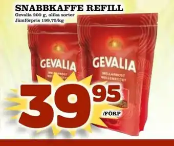 Gevalia Snabbkaffe Refill 200g