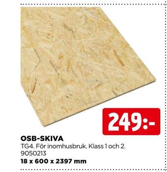 Jem&Fix Osb-skiva erbjuda