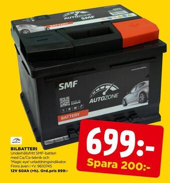 Jem&Fix Bilbatteri erbjuda