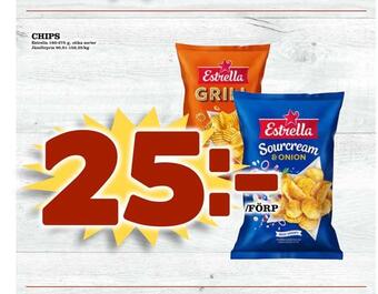 Bonum Matmarknad Chips erbjuda