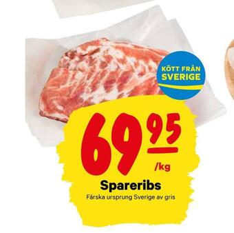 City Gross Spareribs erbjuda