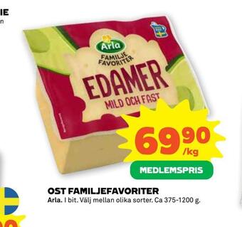 Coop Forum Ost familjefavoriter erbjuda
