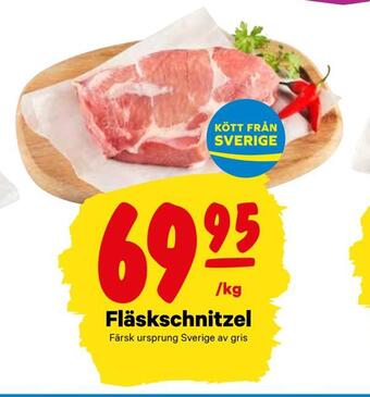 City Gross Fläskschnitzel erbjuda