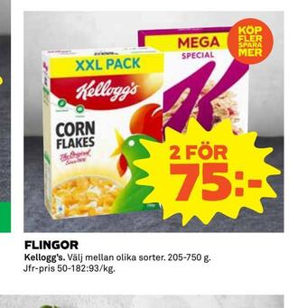 Coop Extra Flingor erbjuda
