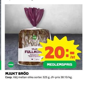 Coop Extra Mjukt bröd erbjuda
