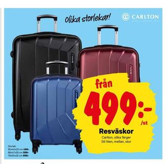 City Gross Resväskor erbjuda