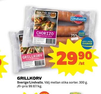 Coop Forum Grillkorv erbjuda