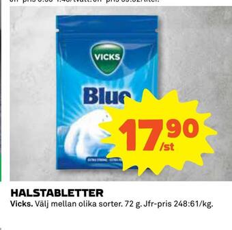 Coop Daglivs Halstabletter erbjuda