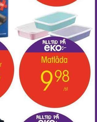 EKO Matlåda erbjuda