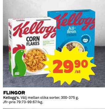 Coop Daglivs Flingor erbjuda