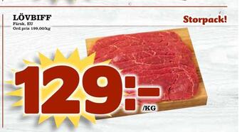 Din Mat Lövbiff erbjuda