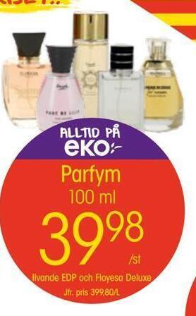 EKO Parfym erbjuda