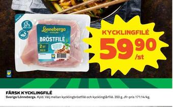 Coop Daglivs Färsk kycklingfilé erbjuda