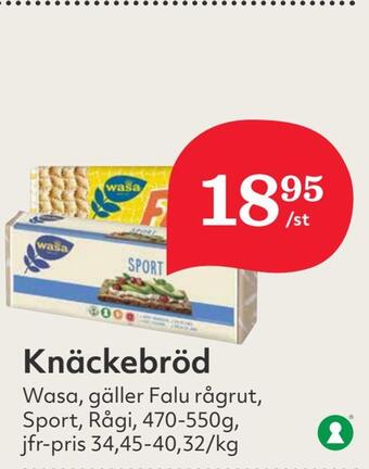Hemköp Knäckebröd erbjuda