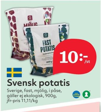 Hemköp Svensk potatis erbjuda