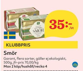 Hemköp Smör erbjuda