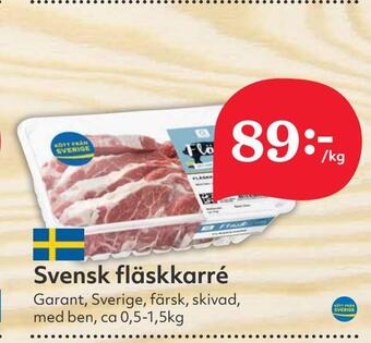 Hemköp Svensk fläskkarré erbjuda