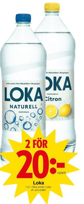 Matöppet Loka erbjuda