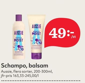 Hemköp Schampo, balsam erbjuda