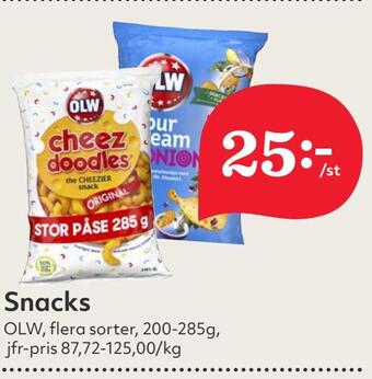 Hemköp Snacks erbjuda