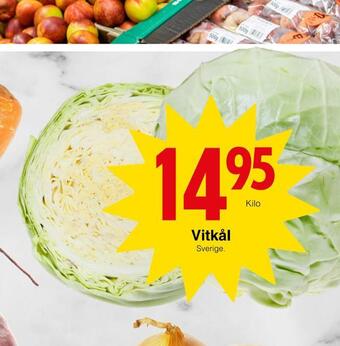 Matöppet Vitkål erbjuda